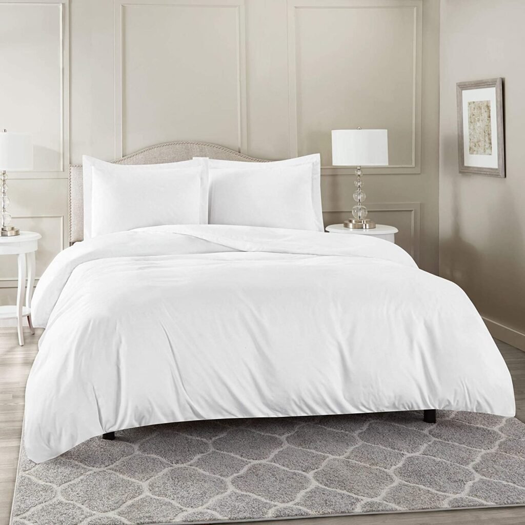 White Duvet Cover King Size - polani industries