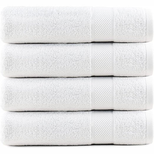 Infinitee Xclusives White Bath Towels
