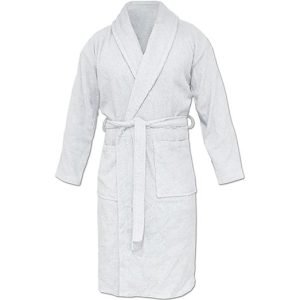 Terry Cloth Bathrobe - 100% Cotton