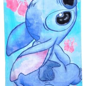 Disney Floral Stitch Beach Towel