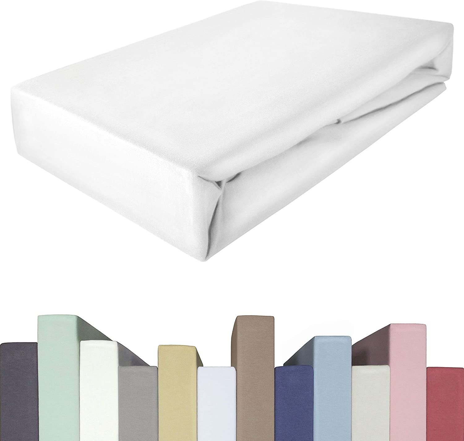 Fitted sheet for box spring bed & mattresses