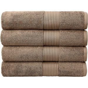 Set of 4 Luxury XL Bath Towels by Bumble