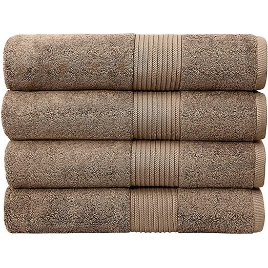 Set of 4 Luxury XL Bath Towels by Bumble